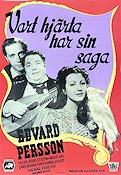 Vart hjärta har sin saga 1948 poster Edvard Persson Inger Juel Carl-Henrik Fant Bror Bügler Instrument