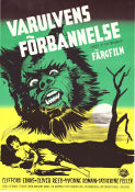 Varulvens förbannelse 1961 poster Clifford Evans Oliver Reed Yvonne Romain Terence Fisher Filmbolag: Hammer Films