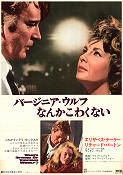 Vem är rädd för Virginia Woolf 1966 poster Elizabeth Taylor Richard Burton Mike Nichols