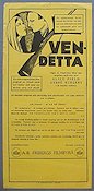 Vendetta 1931 poster Alice Field