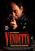 Vendetta 1995 poster Stefan Sauk Erland Josephson Marika Lagercrantz Mikael Håfström Text: Jan Guillo