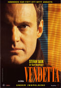 Vendetta 1995 poster Stefan Sauk Erland Josephson Marika Lagercrantz Mikael Håfström Text: Jan Guillo