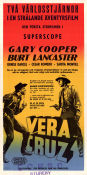 Vera Cruz 1954 poster Gary Cooper Robert Aldrich