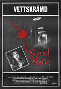 Vettskrämd 1980 poster John Stinson Dianna Davidson William Malone