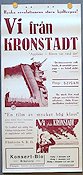 Vi från Kronstadt 1936 poster Efim Dzigan Ryssland