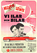 Vi ilar och bilar 1956 poster Dean Martin Jerry Lewis Anita Ekberg Frank Tashlin Bilar och racing