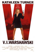 V.I. Warshawski 1991 poster Kathleen Turner Jay O Sanders Charles Durning Jeff Kanew