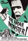 Vik hädan monster 1967 poster Fred Gwynne Yvonne De Carlo Terry-Thomas Från TV