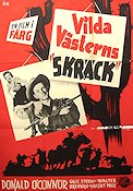 Vilda västerns skräck 1951 poster Donald O´Connor