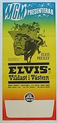 Vildast i västern 1969 poster Elvis Presley