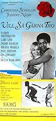 Vill så gärna tro 1971 poster Christina Schollin Johnny Nash Catrin Westerlund Gunnar Höglund
