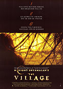 The Village 2004 poster Sigourney Weaver William Hurt Joaquin Phoenix M Night Shyamalan