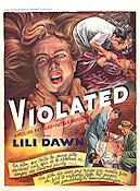 Violated 1953 poster Lili Dawn