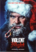 Violent Night 2022 poster David Harbour John Leguizamo Beverly D´Angelo Tommy Wirkola Helger