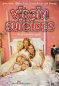 The Virgin Suicides 1999 poster Kirsten Dunst Josh Hartnett James Woods Sofia Coppola