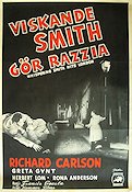Viskande Smith gör razzia 1952 poster Richard Carlson Greta Gynt