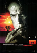 Vit jägare svart hjärta 1989 poster Clint Eastwood