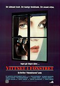 Vittnet i fönstret 1986 poster Steve Guttenberg Elizabeth McGovern Curtis Hanson