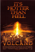 Volcano 1997 poster Tommy Lee Jones Anne Heche Gaby Hoffmann Mick Jackson