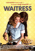 Waitress 2007 poster Keri Russell Nathan Fillion Adrienne Shelly Mat och dryck