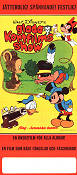 Walt Disneys Glada kortfilmsshow 1972 poster Mickey Mouse Donald Duck Hiawatha