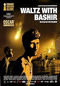Waltz with Bashir 2008 poster Ron Ben-Yishai Ari Folman Filmen från: Israel Animerat