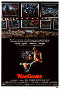 WarGames 1983 poster Matthew Broderick Ally Sheedy John Wood John Badham Kultfilmer