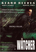 The Watcher 2000 poster James Spader Keanu Reeves Marisa Tomei Joe Charbanic