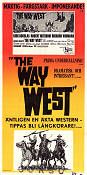 The Way West 1967 poster Kirk Douglas Robert Mitchum Richard Widmark Andrew V McLaglen