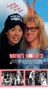 Wayne´s World 2 1993 poster Mike Myers Dana Carvey Stephen Surjik