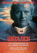 Wedlock 1991 poster Rutger Hauer Mimi Rogers Joan Chen Lewis Teague