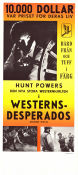 Westerns desperados 1966 poster Jack Betts Soledad Miranda Giuliano Raffaelli Franco Giraldi