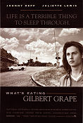 What´s Eating Gilbert Grape 1993 poster Johnny Depp Leonardo DiCaprio Juliette Lewis Lasse Hallström