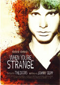 When You´re Strange 2009 poster Johnny Depp Jim Morrison Tom DiCillo Dokumentärer Rock och pop