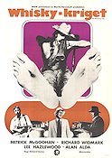 Whisky-kriget 1971 poster Richard Widmark Lee Hazelwood Alan Alda Richard Quine Vapen