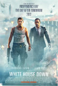White House Down 2013 poster Channing Tatum Jamie Foxx Maggie Gyllenhaal Roland Emmerich