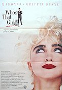 Who´s That Girl 1987 poster Madonna Griffin Dunne