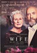 The Wife 2017 poster Glenn Close Jonathan Pryce Max Irons Björn Runge
