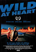 Wild At Heart 1990 poster Nicolas Cage Laura Dern David Lynch