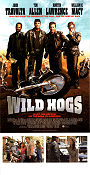 Wild Hogs 2007 poster Tim Allen Martin Lawrence John Travolta William H Macy Walt Becker Motorcyklar