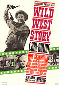 Wild West Story 1964 poster Carl-Gustaf Lindstedt Lena Granhagen Gerald Mohr Börje Nyberg