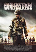 Windtalkers 2002 poster Nicolas Cage Adam Beach Peter Stormare John Woo Krig