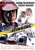 Winning 1969 poster Paul Newman Joanne Woodward Robert Wagner James Goldstone Bilar och racing