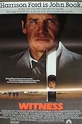 Witness 1985 poster Harrison Ford