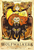 Wolfwalkers 2020 poster Honor Kneafsey Tomm Moore Animerat Filmbolag: Apple TV