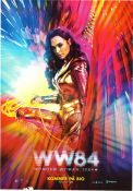 Wonder Woman 1984 2020 poster Gal Gadot Chris Pine Kristen Wiig Patty Jenkins Filmbolag: Marvel