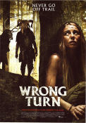 Wrong Turn 2021 poster Charlotte Vega Adain Bradley Bill Sage Mike P Nelson
