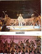 Xanadu 1980 lobbykort Olivia Newton-John Gene Kelly Michael Beck Robert Greenwald Disco