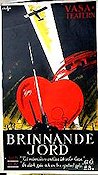 Vasateatern Brinnande jord 1925 affisch Hitta mer: Revy