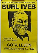 Burl Ives 1979 affisch Burl Ives